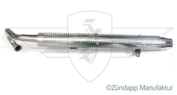 Exhaust cpl. rear open
